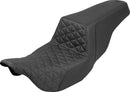Step-Up Tri-Gripper Seat Black For Harley Davidson FLH 1868 2021