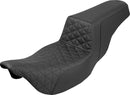 Step-Up Tri-Gripper Seat Black For Harley Davidson FLH 1868 ABS 2021