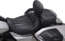 Wide Deluxe Touring Passenger Seat Black / Grey For Harley Davidson FLHX 1923 ABS 2024-2025