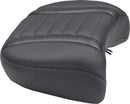 Wide Deluxe Touring Passenger Seat Black / Orange For Harley Davidson FLHX 1923 ABS 2024-2025