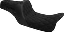 High Noon Seat Black For Harley Davidson FLHR 1584 2008-2011