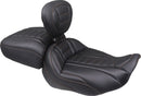 Deluxe Touring Solo Seat Black / Orange For Harley Davidson FLHX 1923 ABS 2024-2025