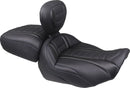 Deluxe Touring Solo Seat Black / Blue For Harley Davidson FLHX 1923 ABS 2024-2025