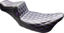 Tailwhip Daddy Long Legs Seat Black / Purple For Harley Davidson FLH 1868 ABS 2021
