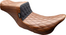 Tailwhip Seat Black / Brown For Harley Davidson FLH 1868 ABS 2021