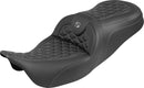 RoadSofa Tri Gripper Seat Black / Grey For Harley Davidson FLH 1868 ABS 2021 - 39.5 CM