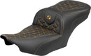 Roadsofa Standard Reach Seat Black / Gold For Harley Davidson FLHX 1923 ABS 2024-2026 - Standard