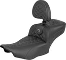 Roadsofa Extended Reach Seat Black / Grey For Harley Davidson FLHX 1923 ABS 2024-2026 - 28 CM
