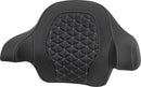 Tour-Pak® Passenger Pad Black / Silver For Harley Davidson FLH 1868 ABS 2021 - 35.5 CM