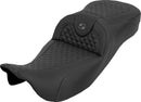 Extended Reach RoadSofa Seat Black / Grey For Harley Davidson FLH 1868 ABS 2021 - 29.2 CM
