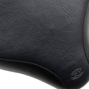 Wide Vintage Solo Seat Black For Harley Davidson FLST 1340 1986-1990 - 35.5 CM
