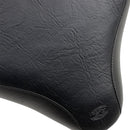 Wide Vintage Solo Seat Black For Harley Davidson FLST 1340 1986-1990 - 37 CM