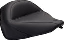 Wide Vintage Solo Seat Black For Harley Davidson FLS 1690 2012-2017 - 38 CM