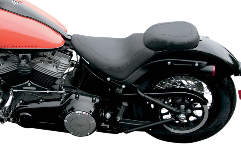 Wide Tripper Solo Seat Black For Harley Davidson FLS 1690 ABS 2012-2017