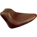 Wide Tripper Solo Seat Brown For Harley Davidson FLS 1690 2012-17