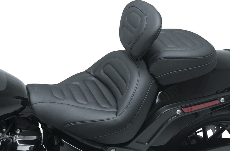 Max Profile Passenger Touring Seat Black For Harley Davidson FXFB 1750 ABS 2018-2021