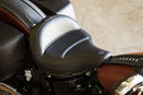 MX Tour Solo Seat Black For Harley Davidson FLDE 1750 ABS 2018-2020 - 30.5 CM