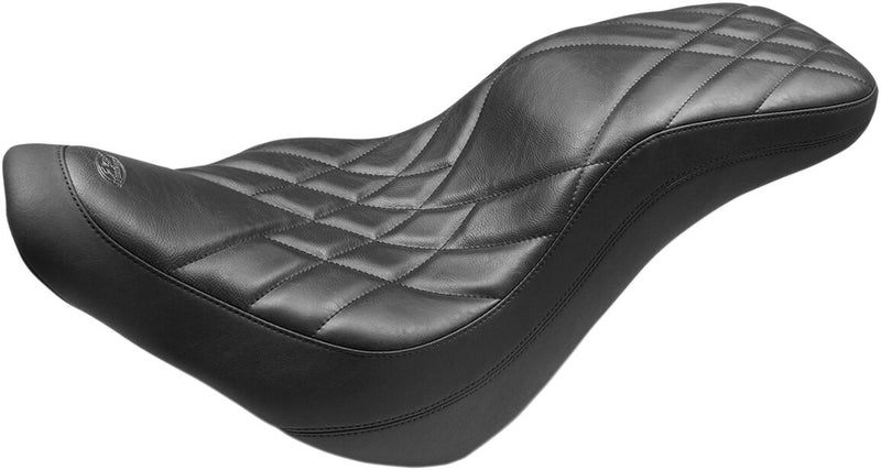 Day Tripper 2-Up Seat Black For Harley Davidson FLSB 1750 ABS 2018-2021