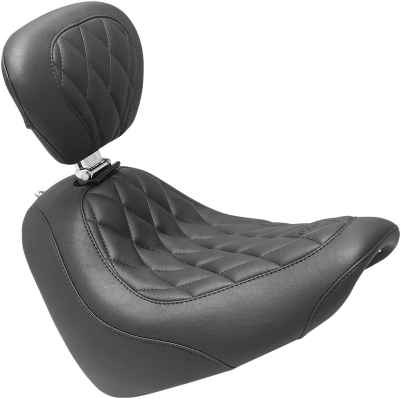Wide Tripper Seat Black For Harley Davidson FXFB 1750 ABS 2018-21
