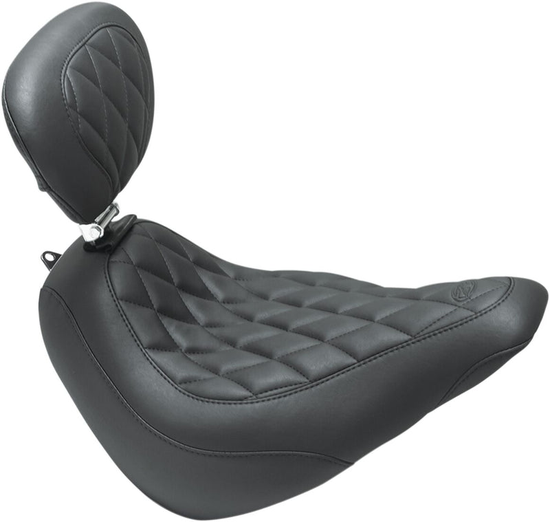 Wide Tripper Seat Black For Harley Davidson FLSL 1750 ABS 2018-21