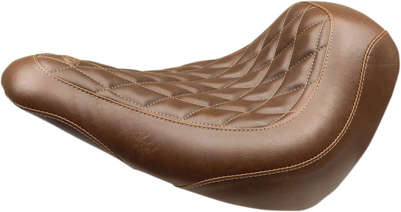 Wide Tripper Solo Seat Brown For Harley Davidson FLSB 1750 ABS 2018-21