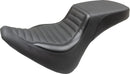 Squareback 2-Up Seat Black For Harley Davidson FXBR 1750 ABS 2018-2019