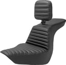 Tour Step-Up Seat Black For Harley Davidson FLSB 1750 ABS - 75 CM