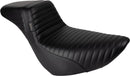 Kickflip Daddy Long Legs Low Rider Seat Black For Harley Davidson FLSB 1750 ABS