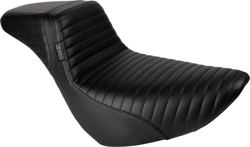 Kickflip Daddy Long Legs Low Rider Seat Black For Harley Davidson FLSB 1750 ABS