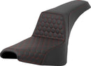 Honeycomb Step-Up Seat Black For Harley Davidson FXBBS 1868 - 35 CM