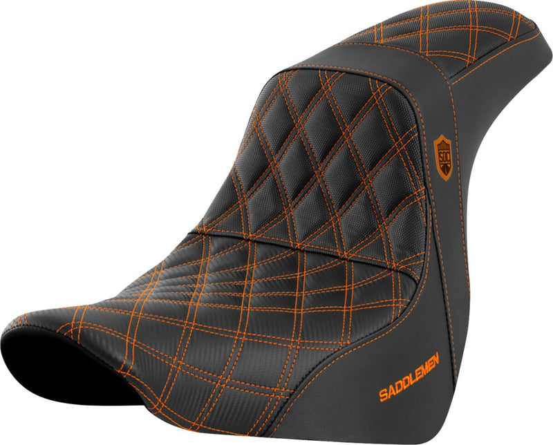 Pro Series SDC Performance Grip Seat Black For Harley Davidson FXLR 1750 ABS - 30.5 CM