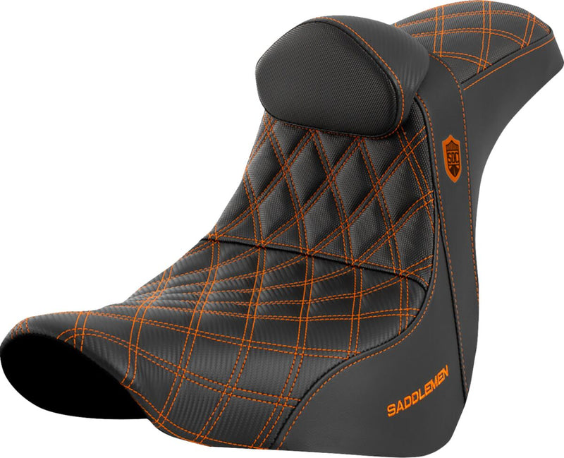 Pro Series SDC Performance Grip Seat Black For Harley Davidson FLSB 1750 ABS - 30.5 CM
