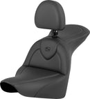 RoadSofa™ Seat Black For Harley Davidson FLFB 1750 ABS - 35.5 CM