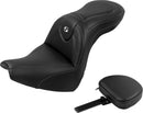 Roadsofa™ Standard Reach Seat Black For Harley Davidson FXBR 1750 ABS - 71 CM