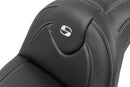 Roadsofa™ Standard Reach Seat Black For Harley Davidson FXBR 1750 ABS - 71 CM