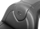 Roadsofa™ Standard Reach Seat Without Backrest Black For Harley Davidson FXBR 1750 ABS - 30.5 CM