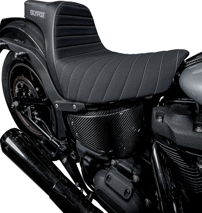 High Noon Seat Black / Grey For Harley Davidson FLSB 1750 ABS 2018-2021 - 32 CM