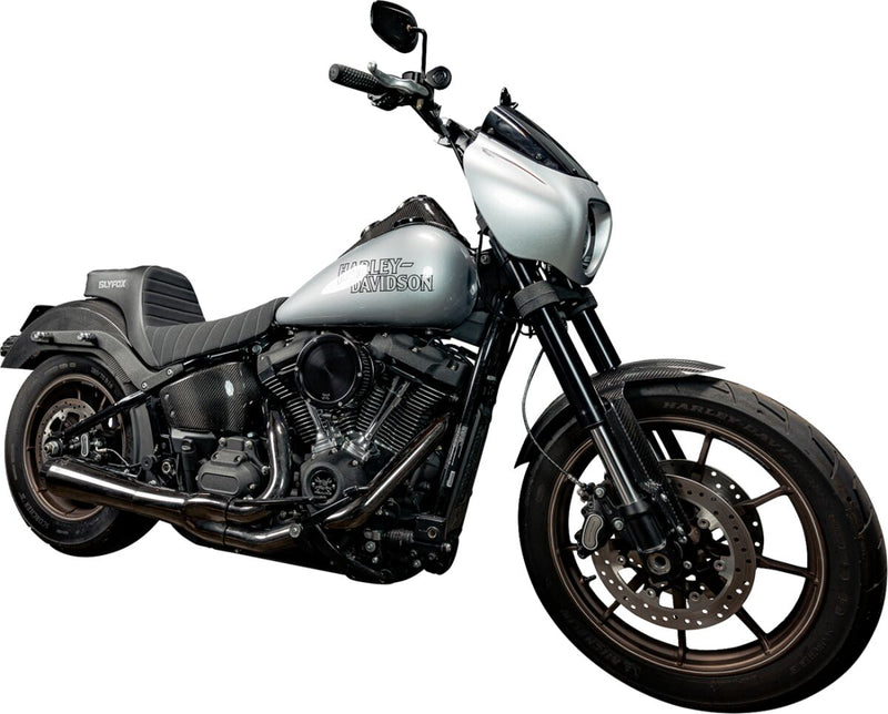 High Noon Seat Black / Grey For Harley Davidson FLSB 1750 ABS 2018-2021 - 32 CM