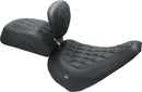 Wide Tripper Passenger Seat Black For Harley Davidson FXBR 1923 ABS 2023-2025