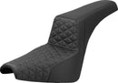 Step-Up Tri-Gripper Seat Black For Harley Davidson FXBB 1750 ABS 2018-2020