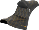 Pro Series SDC Performance Grip Seat Black / Gold For Harley Davidson FXBB 1750 ABS 2018-2020 - 80 CM