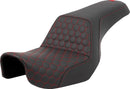 Honeycomb Step-Up Seat Black For Harley Davidson FLD 1690 - 73.5 CM