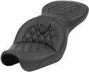 Roadsofa™ Lattice Stitch Seat Black For Harley Davidson FXD 1450 - 30.5 CM