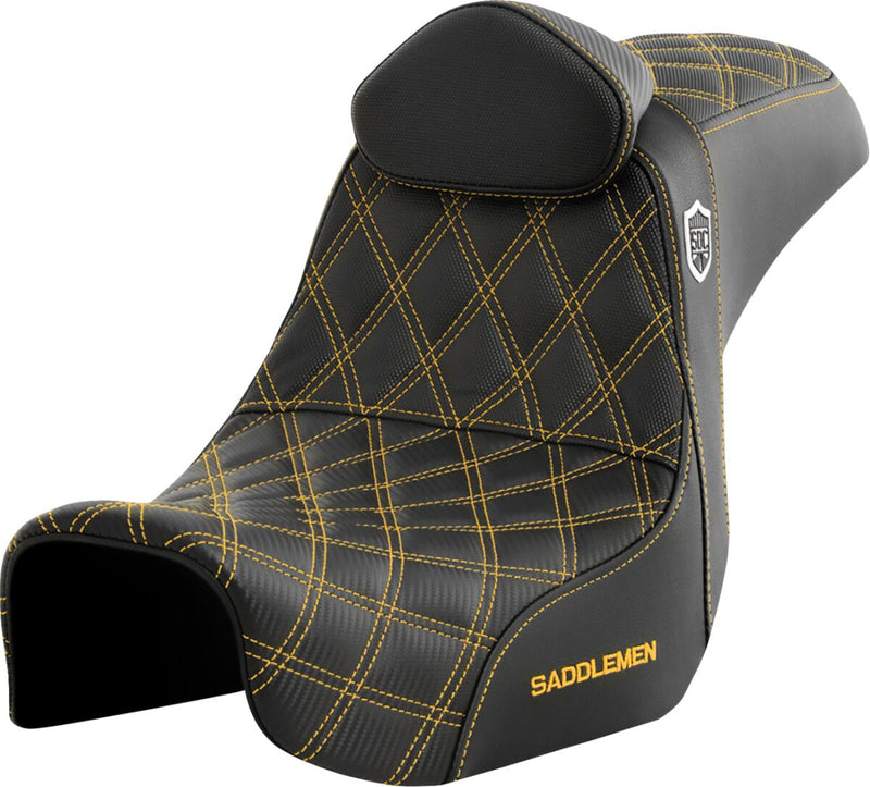 Pro Series SDC Performance Grip Seat Black For Harley Davidson FLD 1690 ABS - 73.5 CM