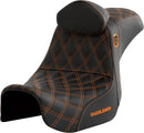 Pro Series SDC Performance Grip Seat Black For Harley Davidson FLD 1690 - 73.5 CM