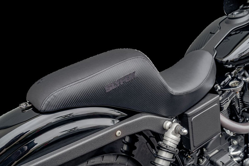 The Drifter Seat Black For Harley Davidson FXD 1340 1996-1998 - 28 CM