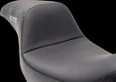 The Drifter Seat Black / Grey For Harley Davidson FXD 1340 1996-1998 - 28 CM