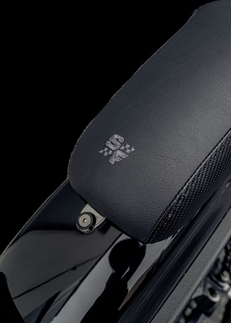 The Drifter Seat Black / Grey For Harley Davidson FXD 1340 1996-1998 - 28 CM