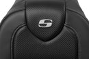 RoadSofa™ Seat Black For Harley Davidson FXDWGI 1450 EFI - 35.5 CM