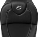 RoadSofa™ Seat Black For Harley Davidson FXDWGI 1450 EFI - 35.5 CM